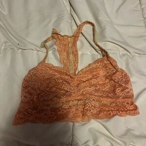 Victoria's Secret Orange Lace Bralette